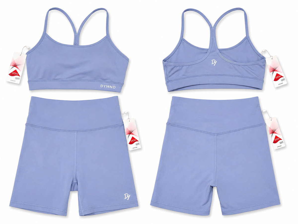 Biker Shorts & Bra Set