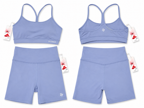 Biker Shorts & Bra Set