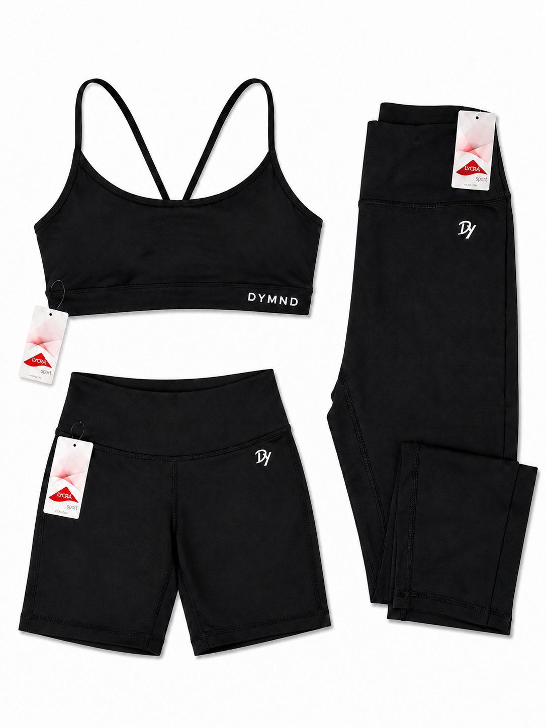Biker Shorts & Bra Set