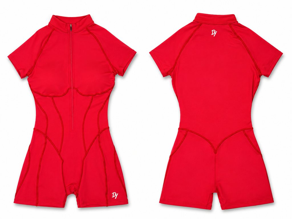 Lined Shorts Bodysuit