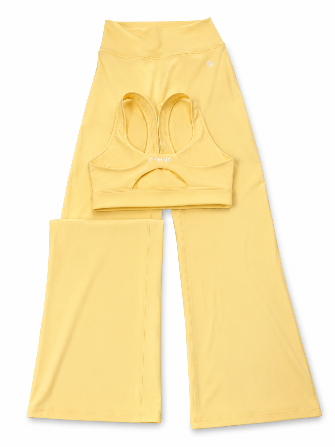 Straight Leg Pants & Bra Set