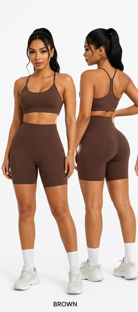Biker Shorts Set