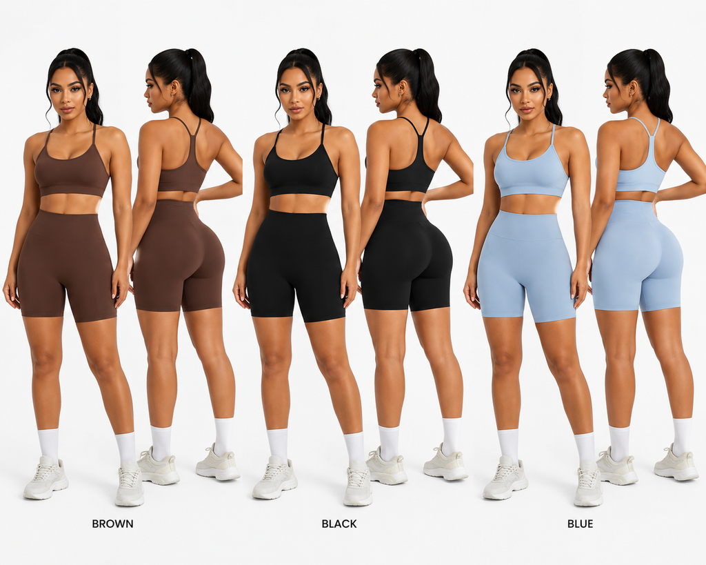 Biker Shorts Set